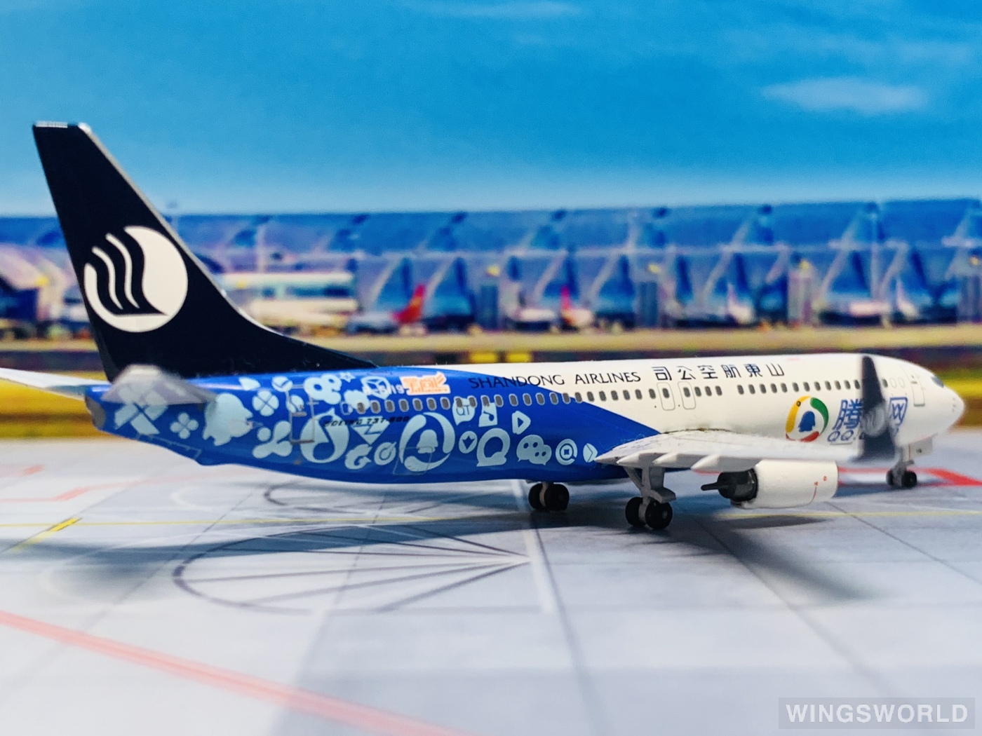 Skywings 1:400 SKY-024 Shandong Airlines 山东航空 Boeing 737-800 B-5119