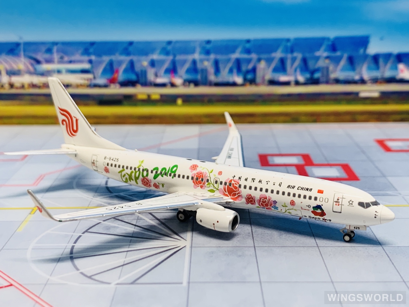 NGmodels 1:400 NG58030 Air China 中国国际航空 Boeing 737-800 B-5425