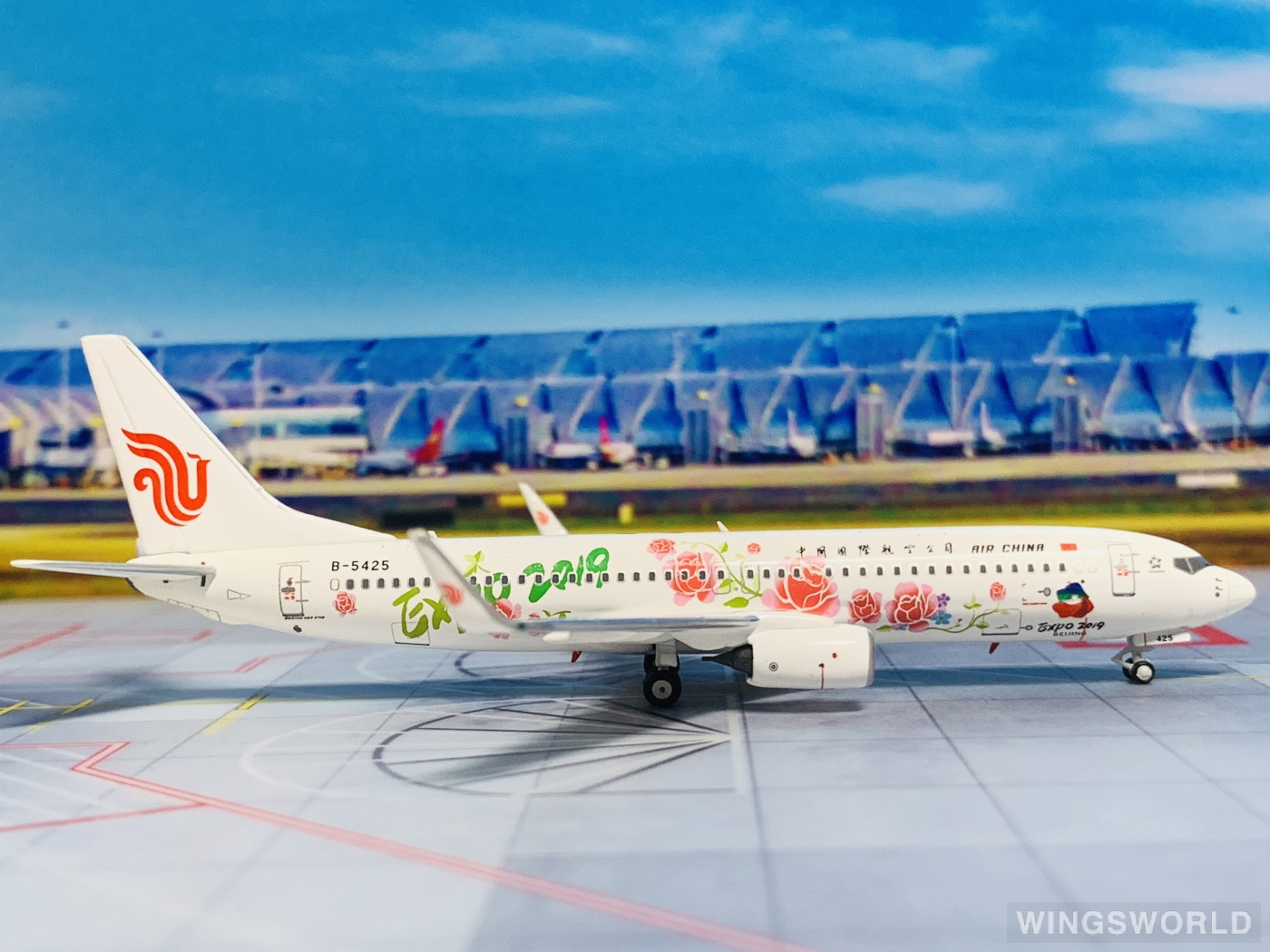 NGmodels 1:400 NG58030 Air China 中国国际航空 Boeing 737-800 B-5425