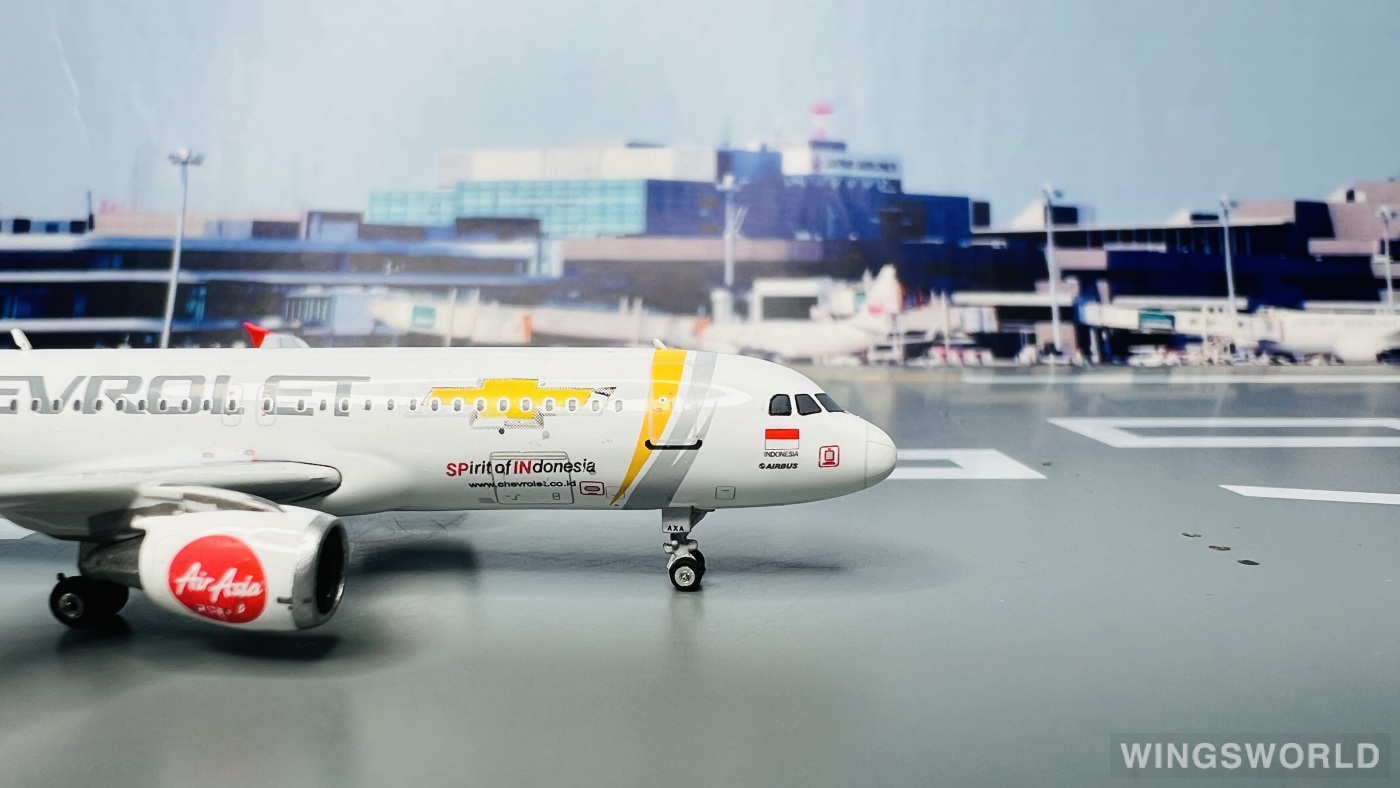Phoenix 1:400 PH11045 AirAsia 亚洲航空 Airbus A320 PK-AXA