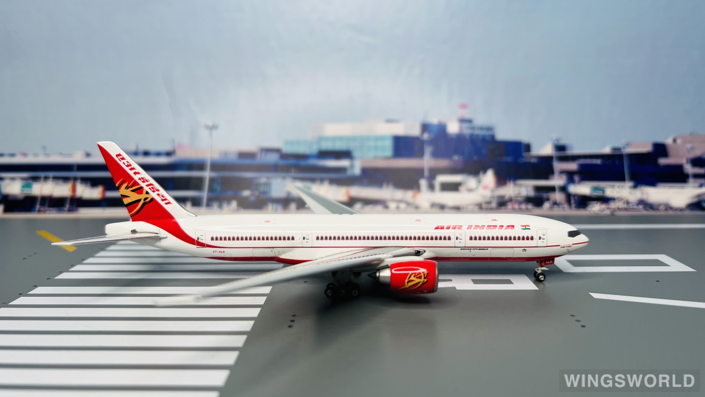 Phoenix 1:400 PH10186 Air India 印度航空 Boeing 777-200LR VT-ALA