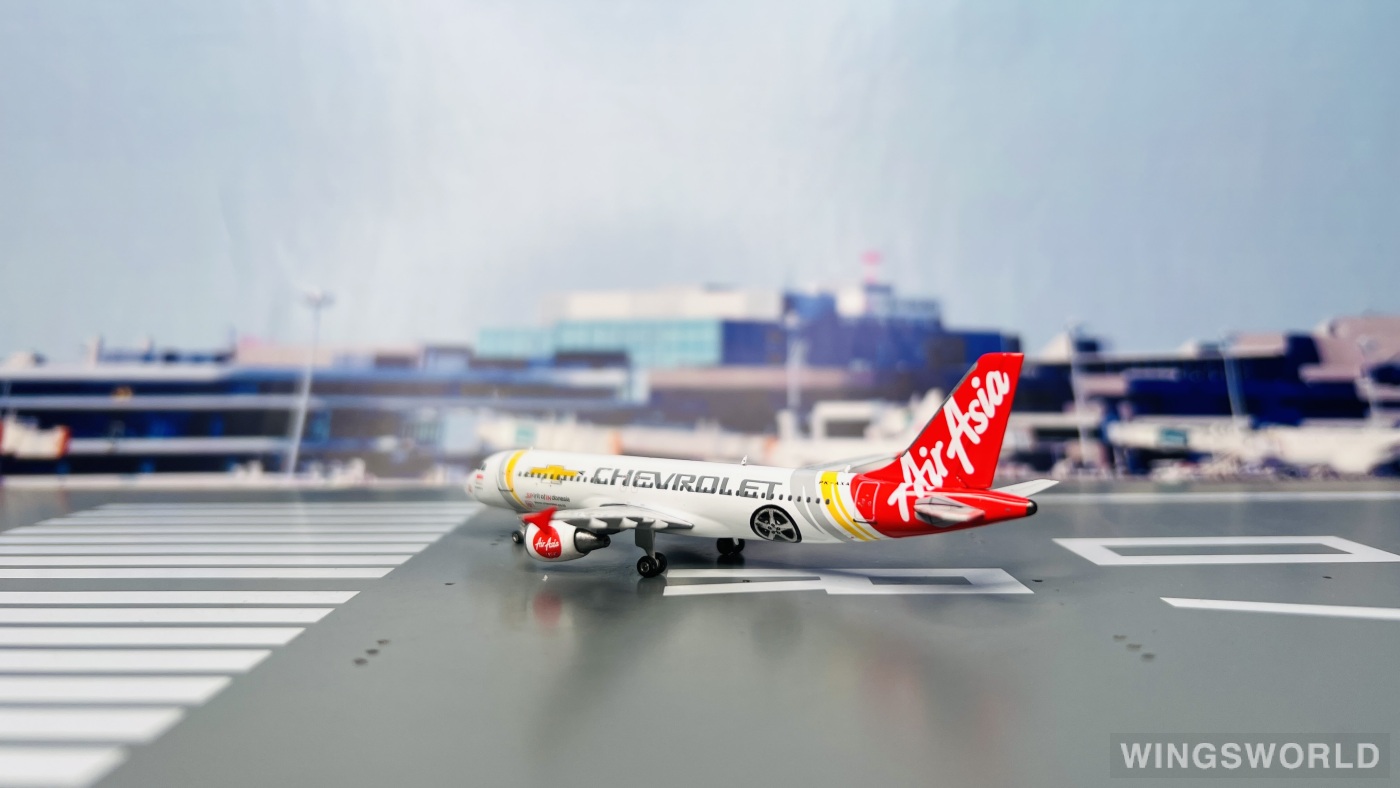 Phoenix 1:400 PH11045 AirAsia 亚洲航空 Airbus A320 PK-AXA