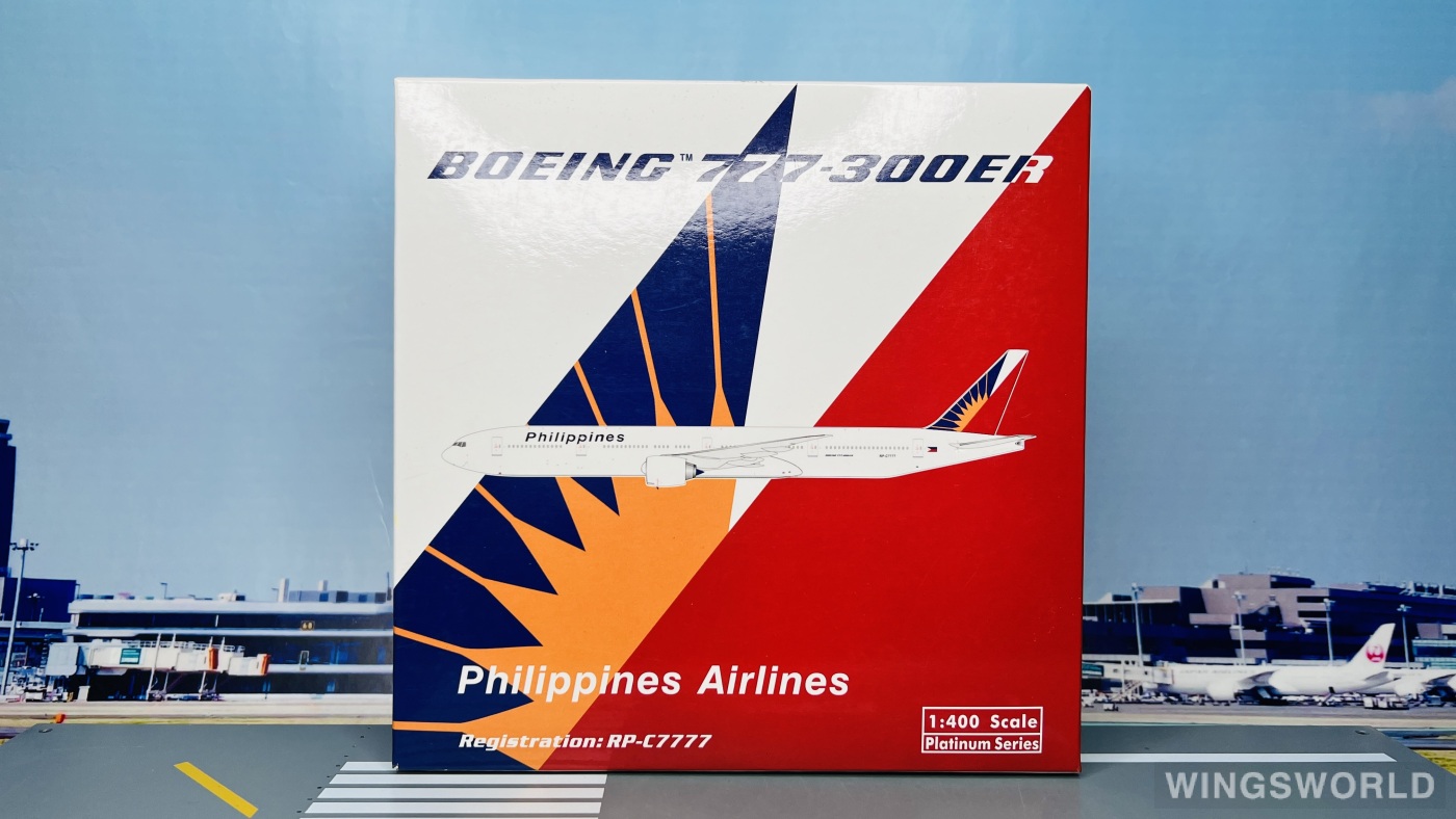 Phoenix 1:400 PH10518 Philippine Airlines 菲律宾航空 Boeing 777-300ER RP-C7777