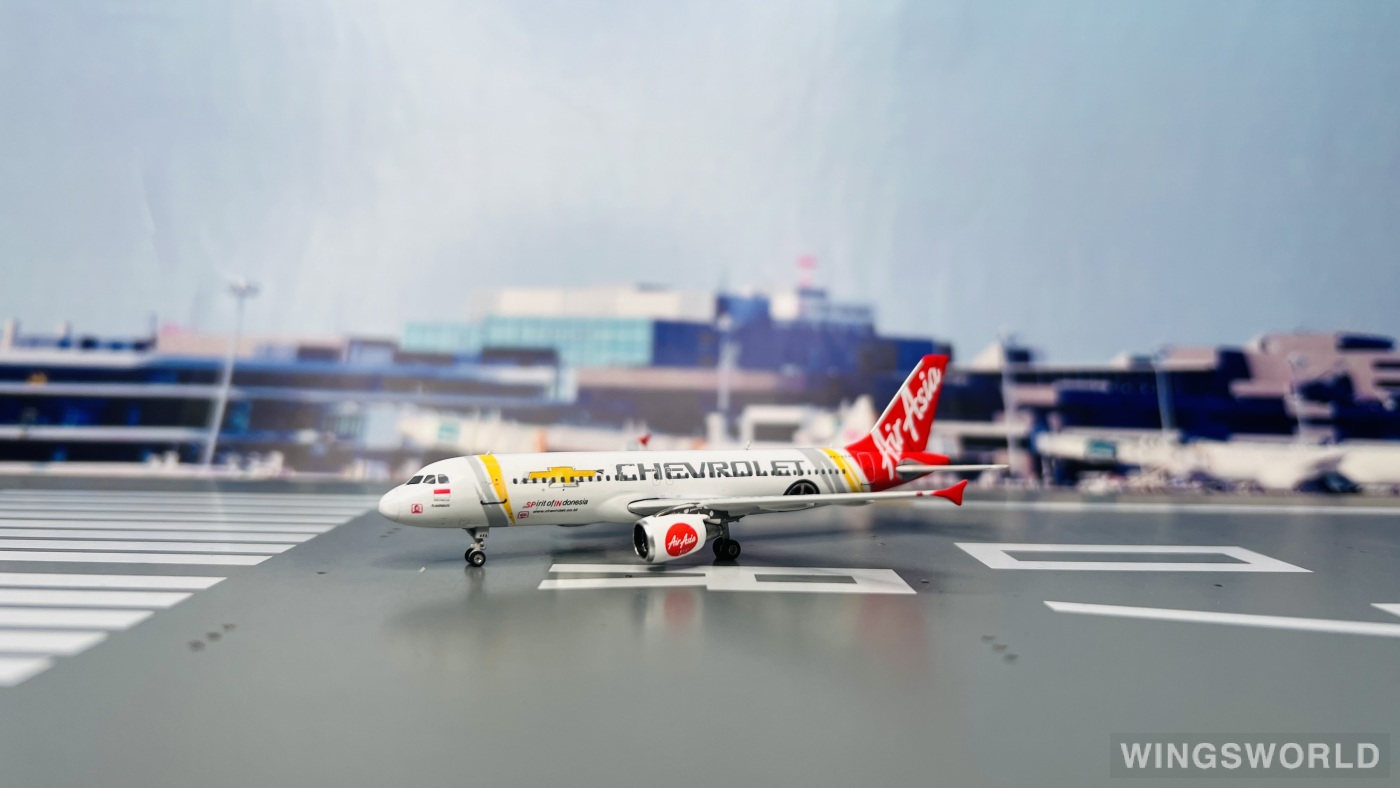 Phoenix 1:400 PH11045 AirAsia 亚洲航空 Airbus A320 PK-AXA