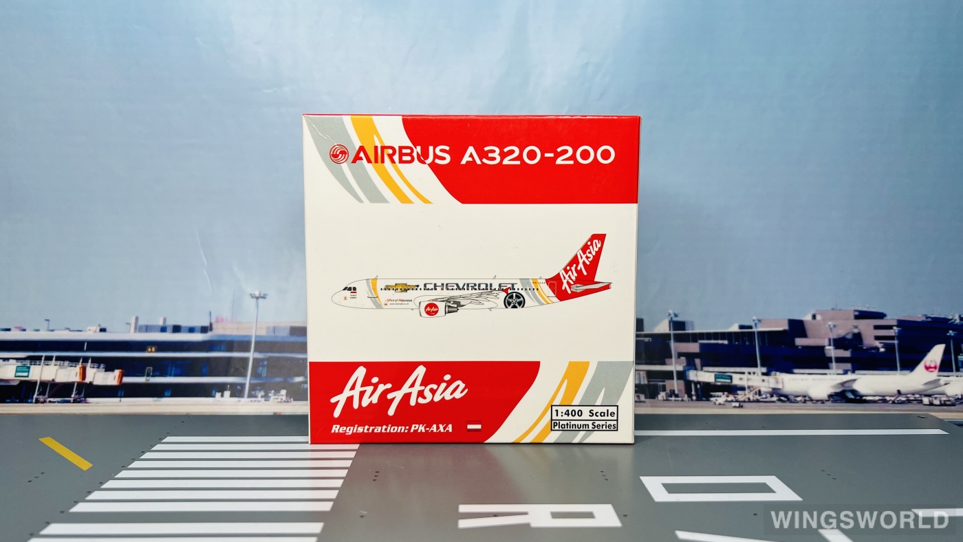 Phoenix 1:400 PH11045 AirAsia 亚洲航空 Airbus A320 PK-AXA