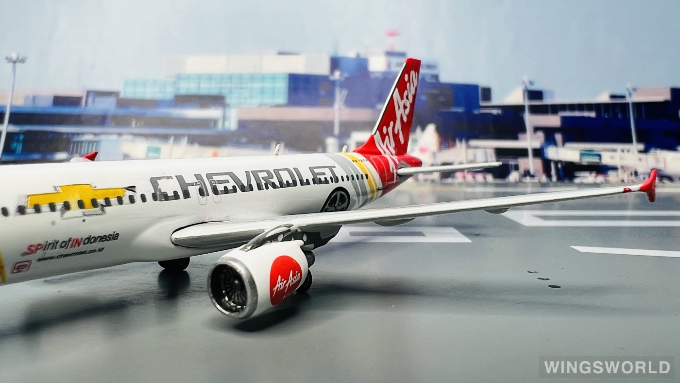 Phoenix 1:400 PH11045 AirAsia 亚洲航空 Airbus A320 PK-AXA