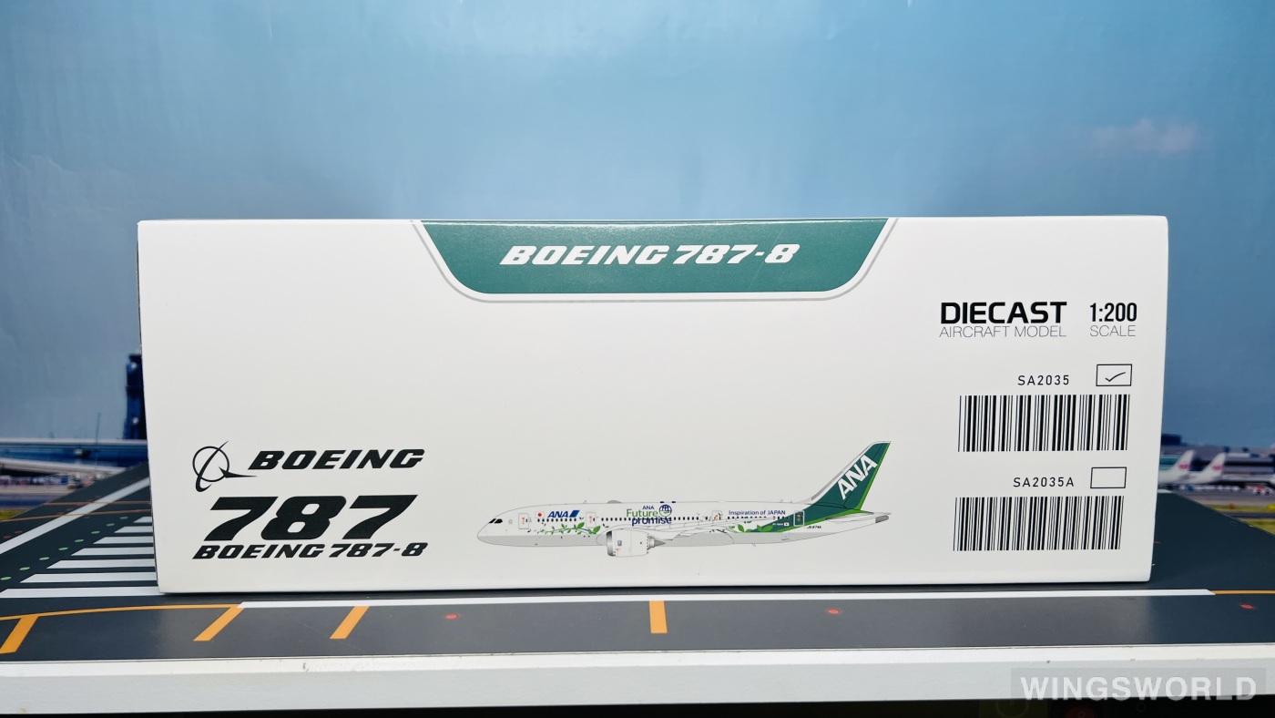 JC Wings 1:200 SA2035 ANA 全日空 Boeing 787-8 JA874A