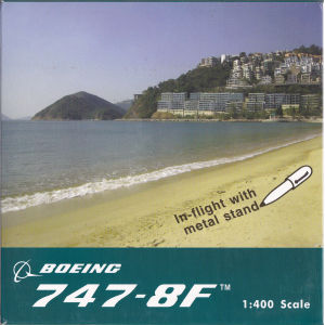 Cathay Pacific 国泰航空 Boeing 747-8F B-LJE 亚洲国际都会 飞行姿态 PHBLJAB Phoenix 1:400