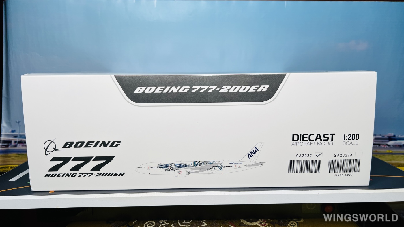 JC Wings 1:200 SA2027 ANA 全日空 Boeing 777-200ER JA745A