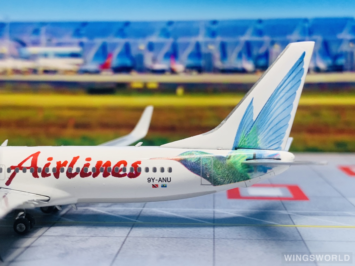 Phoenix 1:400 PH11507 Caribbean Airlines 加勒比海航空 Boeing 737-800 9Y-ANU
