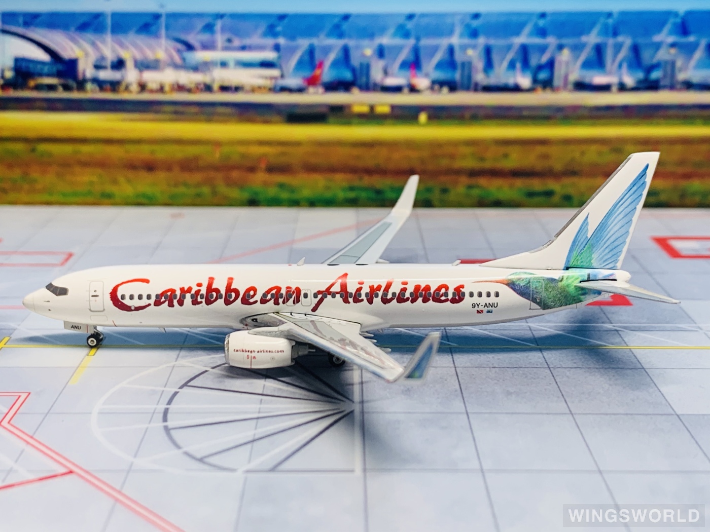 Phoenix 1:400 PH11507 Caribbean Airlines 加勒比海航空 Boeing 737-800 9Y-ANU
