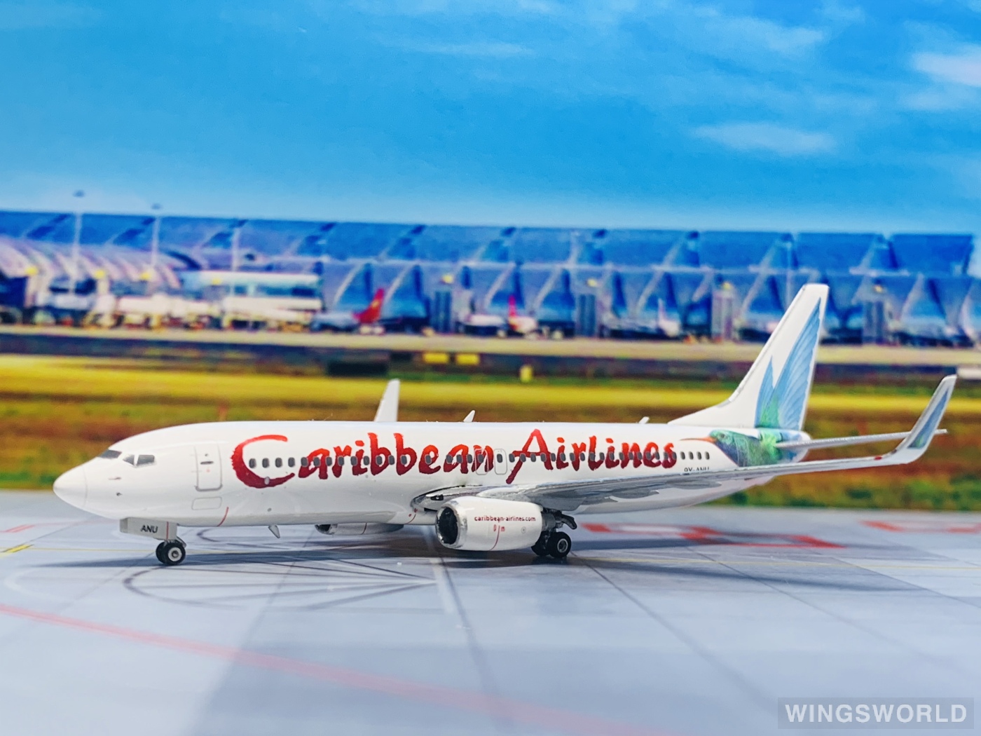 Phoenix 1:400 PH11507 Caribbean Airlines 加勒比海航空 Boeing 737-800 9Y-ANU
