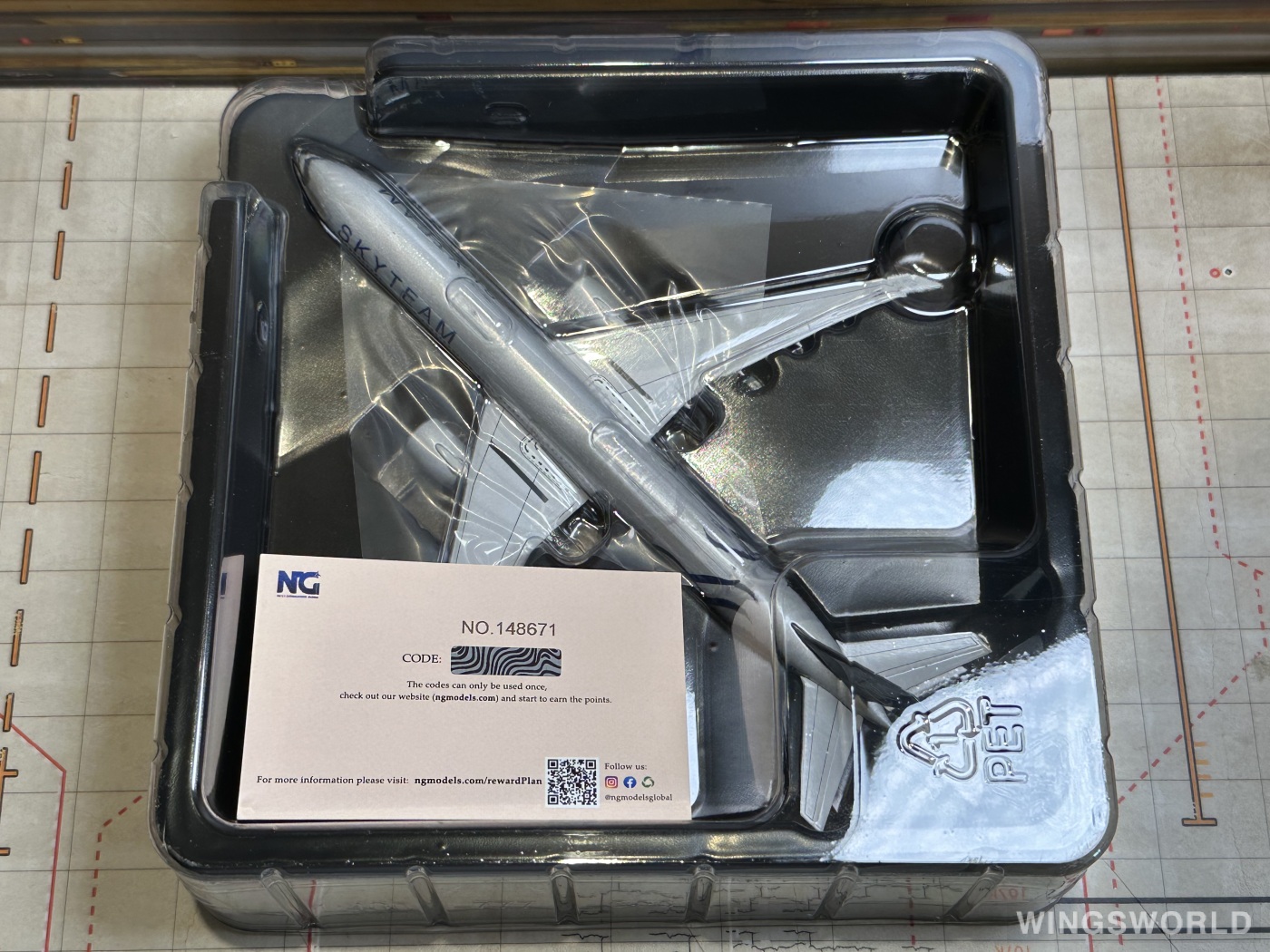 NGmodels 1:400 NG73019 Air France 法国航空 Boeing 777-300ER F-GZNT