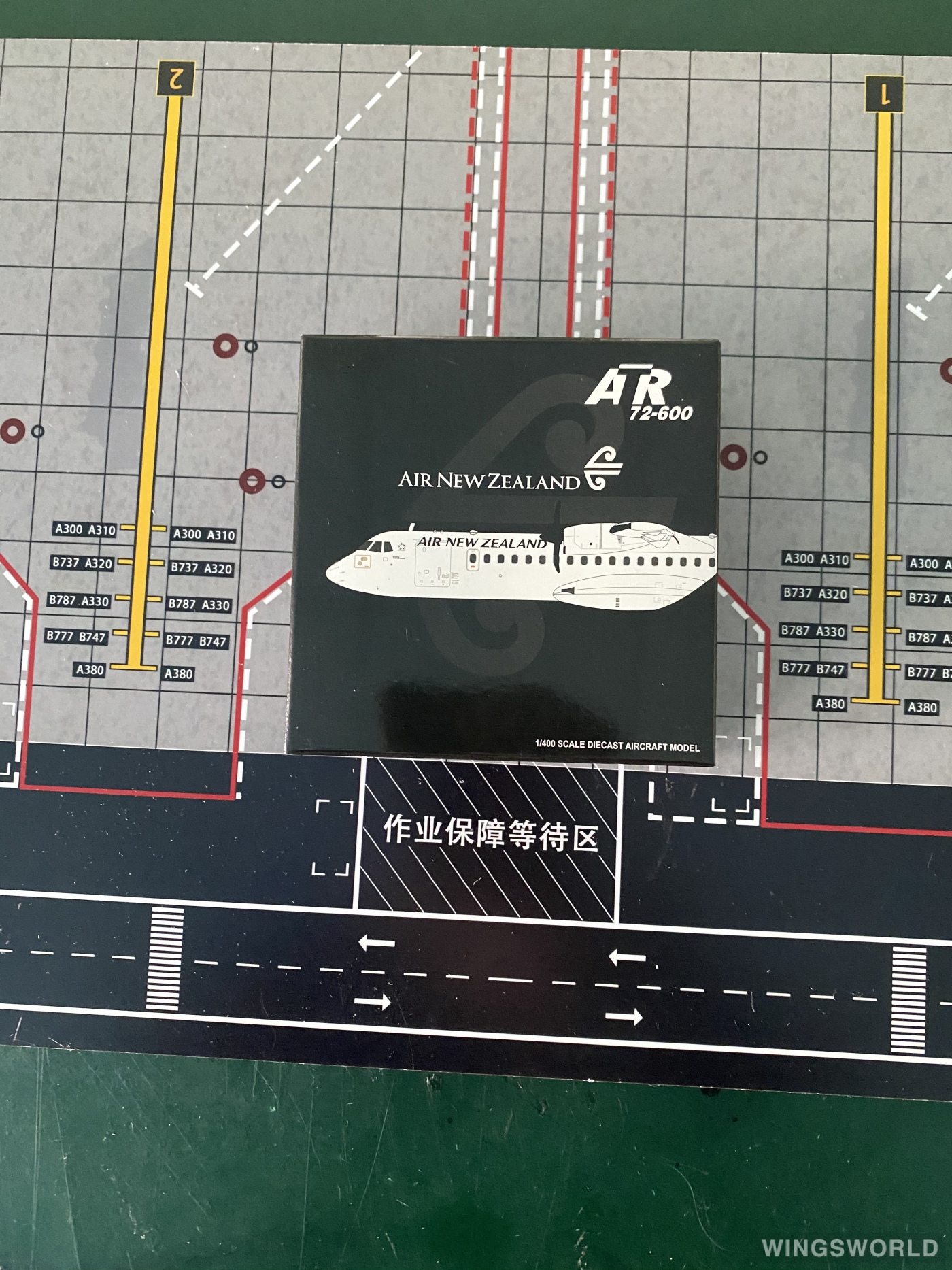 JC Wings 1:400 XX4968 Air New Zealand 新西兰航空 ATR 72 ZK-MVX