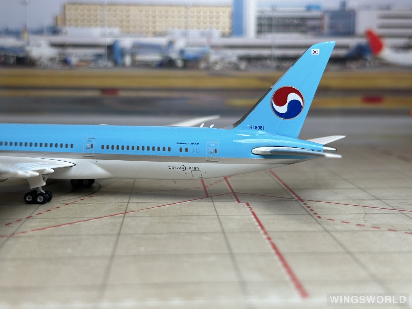 Phoenix 1:400 PH04126 Korean Air 大韩航空 Boeing 787-9 HL8081