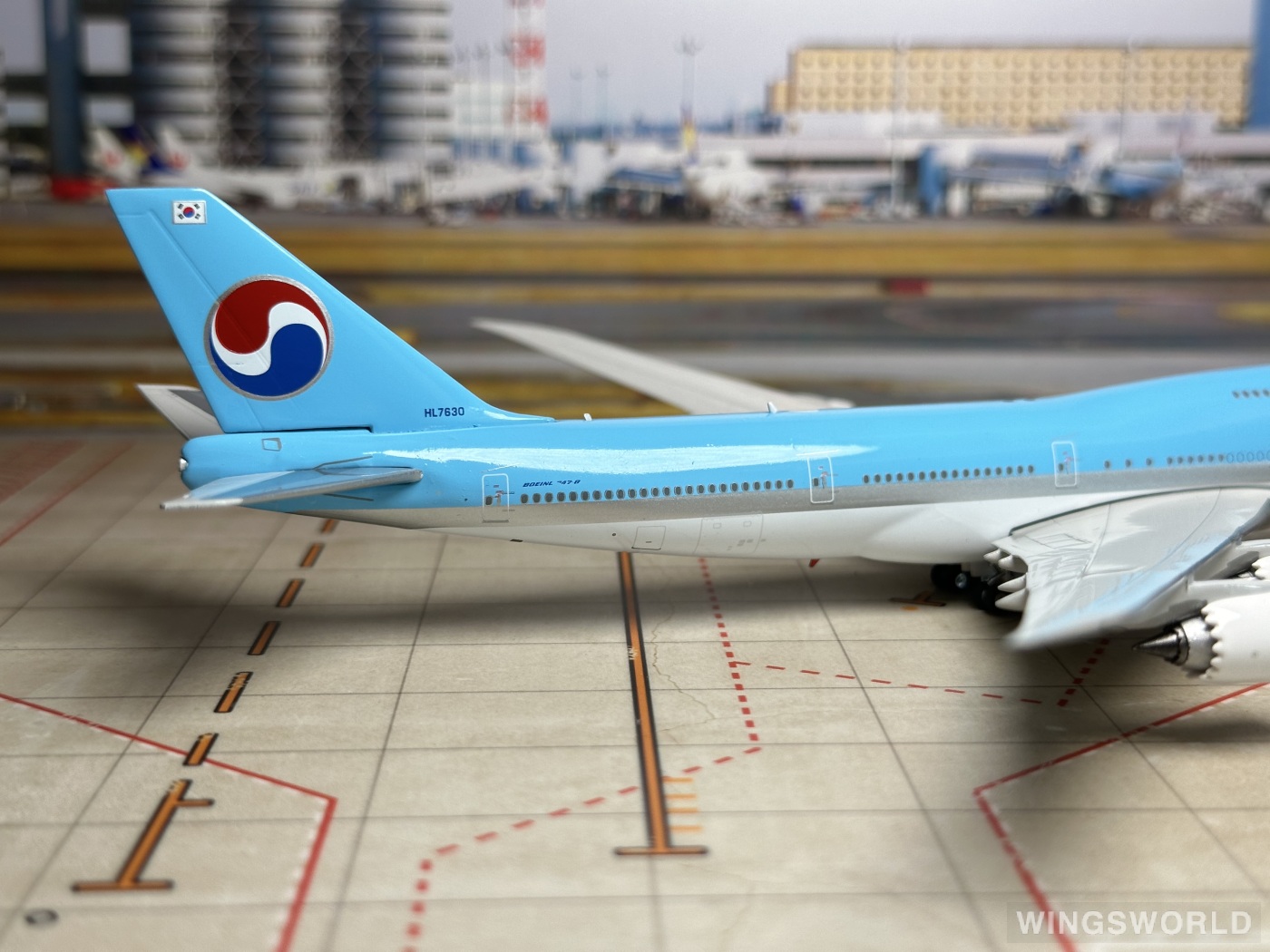 Phoenix 1:400 PH4HL7630A Korean Air 大韩航空 Boeing 747-8i HL7630