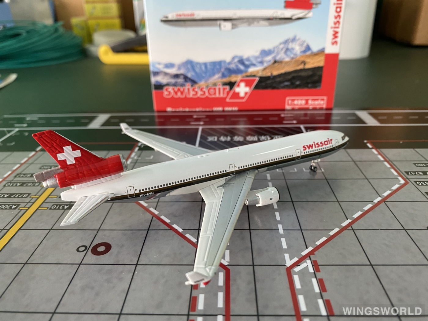 Phoenix 1:400 PH11851 Swissair 瑞士航空 McDonnell Douglas MD-11 HB-IWH