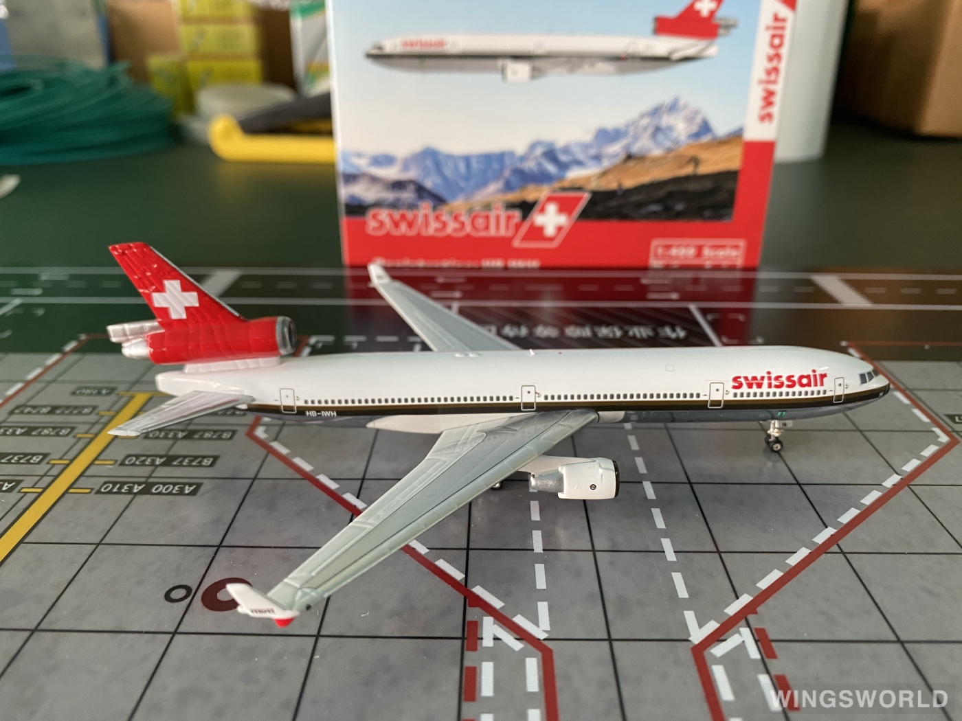 Phoenix 1:400 PH11851 Swissair 瑞士航空 McDonnell Douglas MD-11 HB-IWH