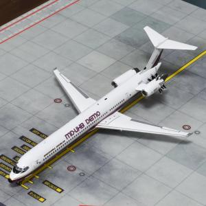 McDonnell Douglas 麦道公司 McDonnell Douglas MD-81 N980DC 测试机 XX2433 JC Wings 1:200