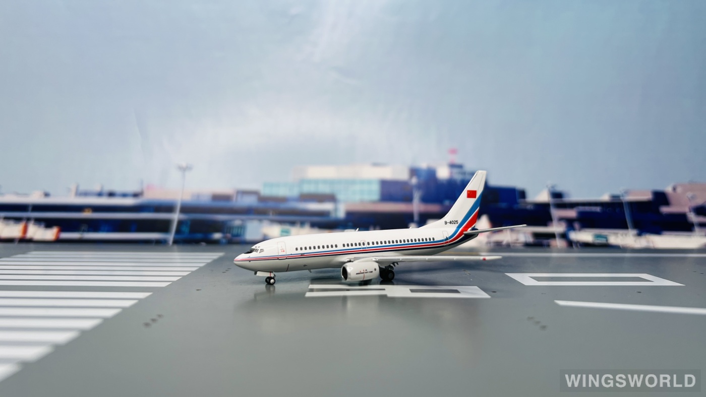 NGmodels 1:400 NG77039 PLAAF 中国空军 Boeing 737-700 B-4025