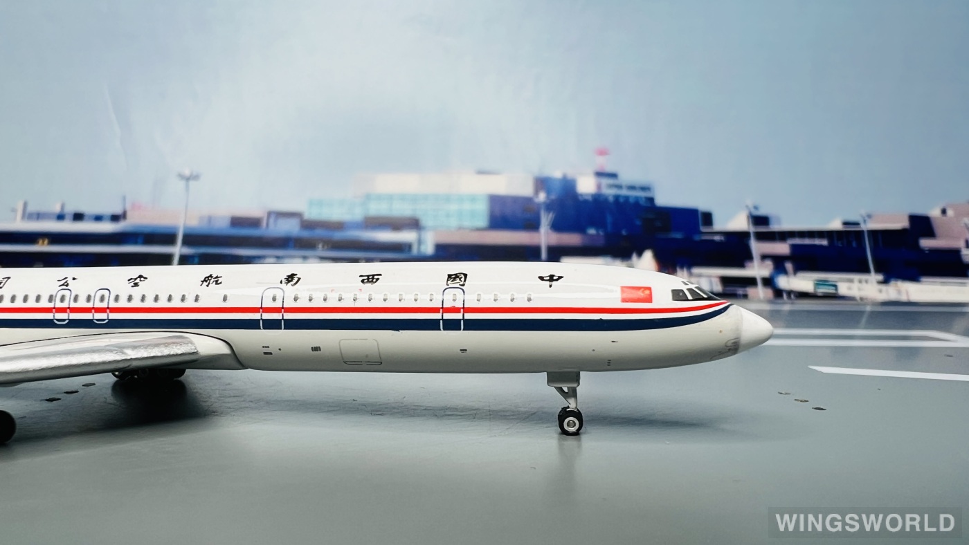 Phoenix 1:400 PH11848 China Southwest Airlines 中国西南航空 Tupolev Tu-154 B-2615