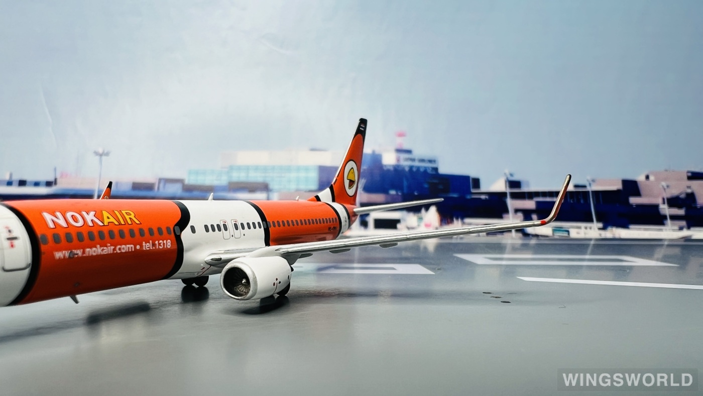 NGmodels 1:400 NG58216 Nok Air 皇雀航空 Boeing 737-800 HS-DBJ