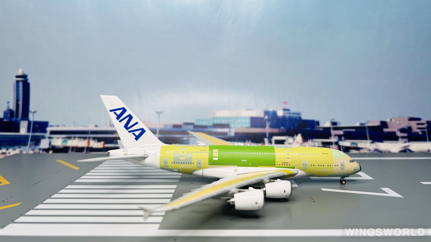 JC Wings 1:400 XX4474 ANA 全日空 Airbus A380-800 F-WWSH