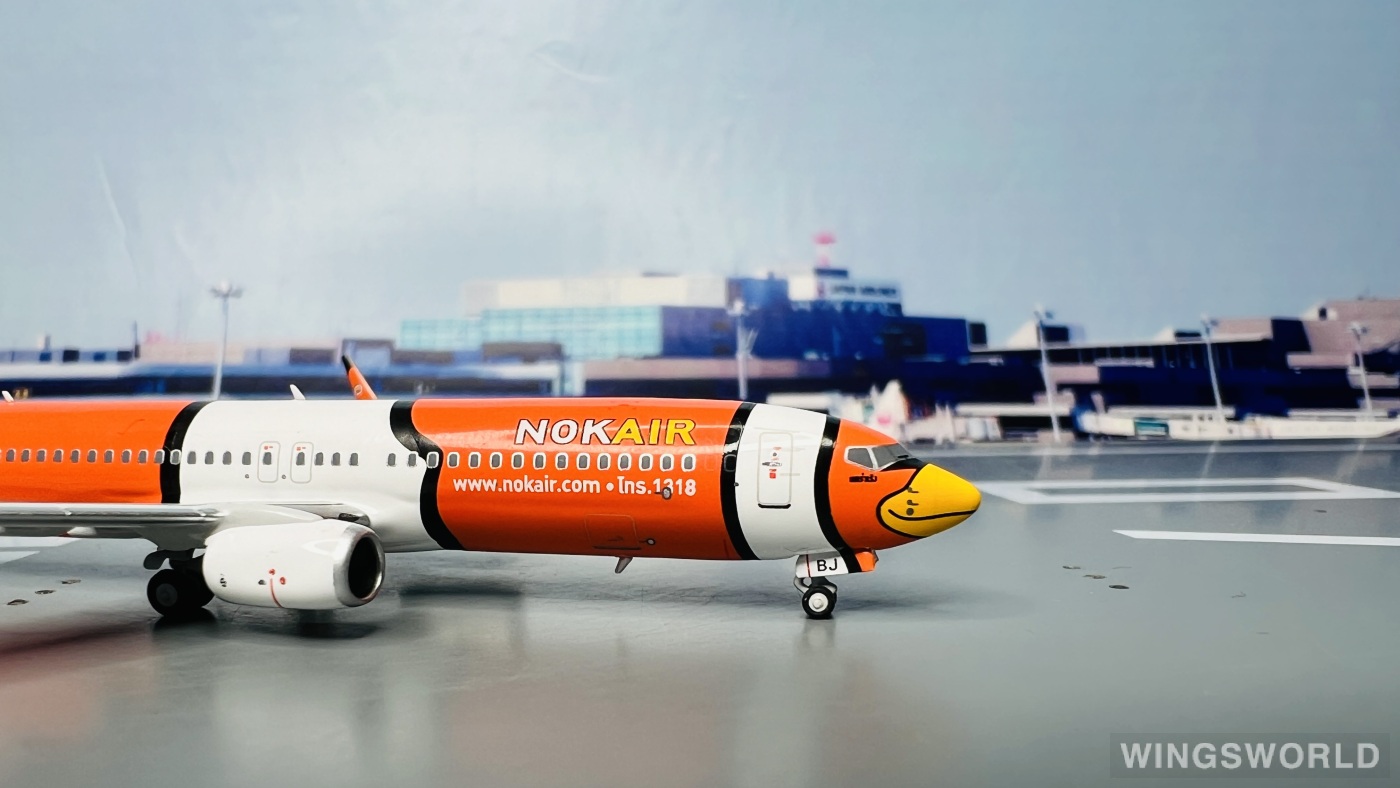 NGmodels 1:400 NG58216 Nok Air 皇雀航空 Boeing 737-800 HS-DBJ