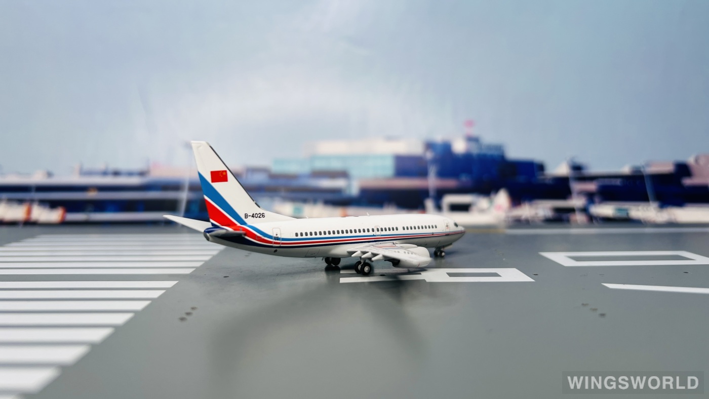 NGmodels 1:400 NG77040 PLAAF 中国空军 Boeing 737-700 B-4026