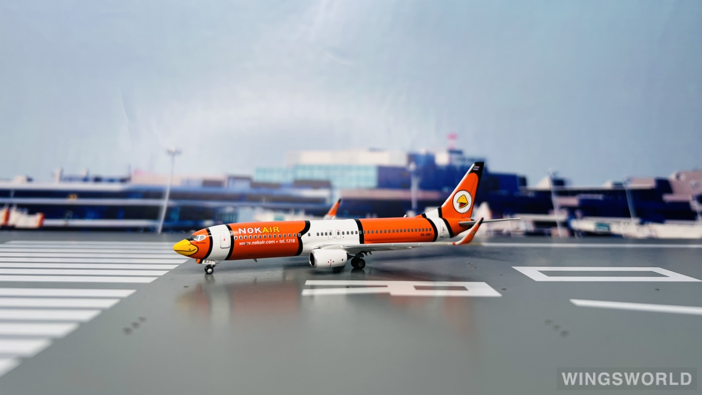 NGmodels 1:400 NG58216 Nok Air 皇雀航空 Boeing 737-800 HS-DBJ