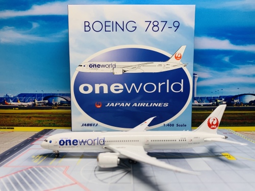 JAL 787-9 日本航空 JA861J 1:400 Ph Japan Airlines (JAL) Boeing B787-9 Reg# JA861J Phoenix Model