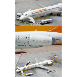 UNI Air 立荣航空 McDonnell Douglas MD-90 B-17911  D2UIA911 Dream Air 1:200
