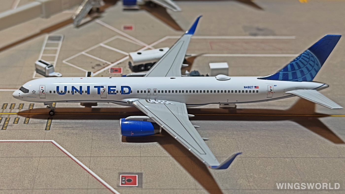 NGmodels 1:400 NG53180 United Airlines 美国联合航空 Boeing 757-200 N48127