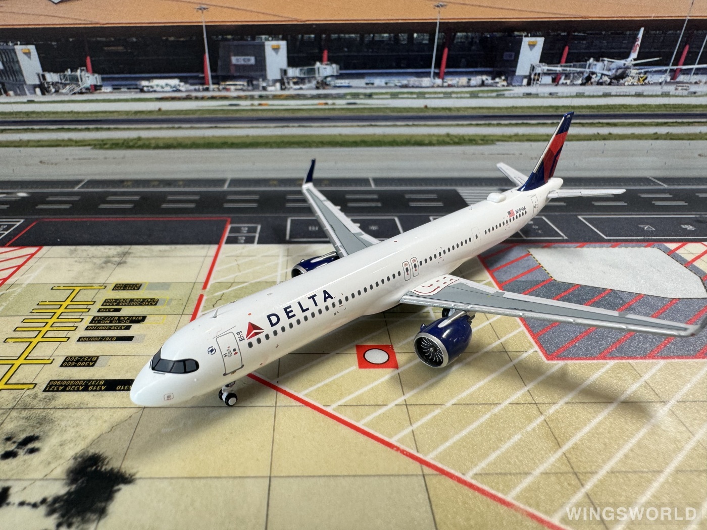 Pandamodel 1:400 202209 Delta Air Lines 达美航空 Airbus A321neo N501DA