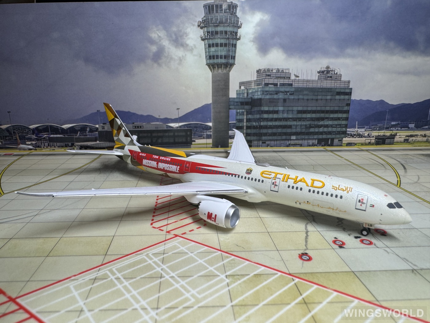 NGmodels 1:400 NG55117 Etihad Airways 阿提哈德航空 Boeing 787-9 A6-BLO