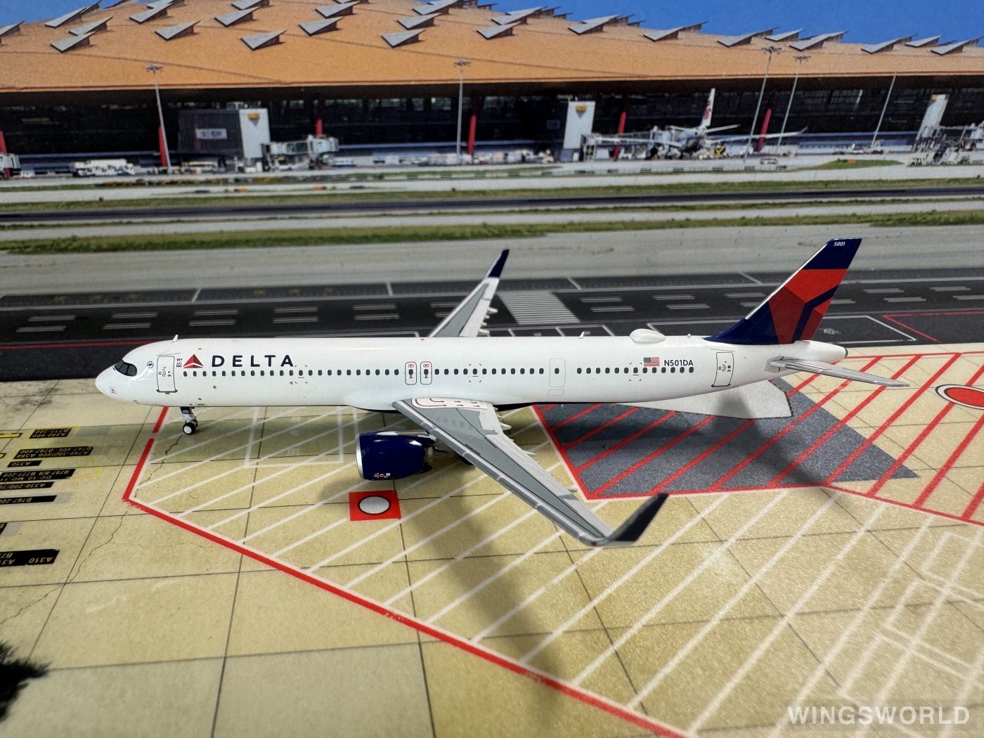 Pandamodel 1:400 202209 Delta Air Lines 达美航空 Airbus A321neo N501DA