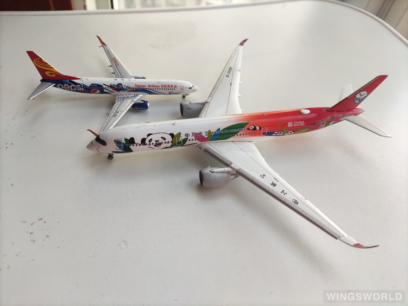 JC Wings 1:400 LH4145A Sichuan Airlines 四川航空 Airbus A350-900 B-306N