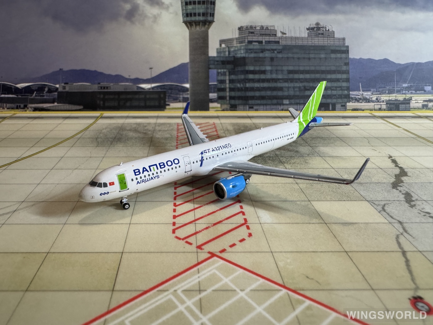 NGmodels 1:400 NG13026 Bamboo Airways 越竹航空 Airbus A321neo VN-A588