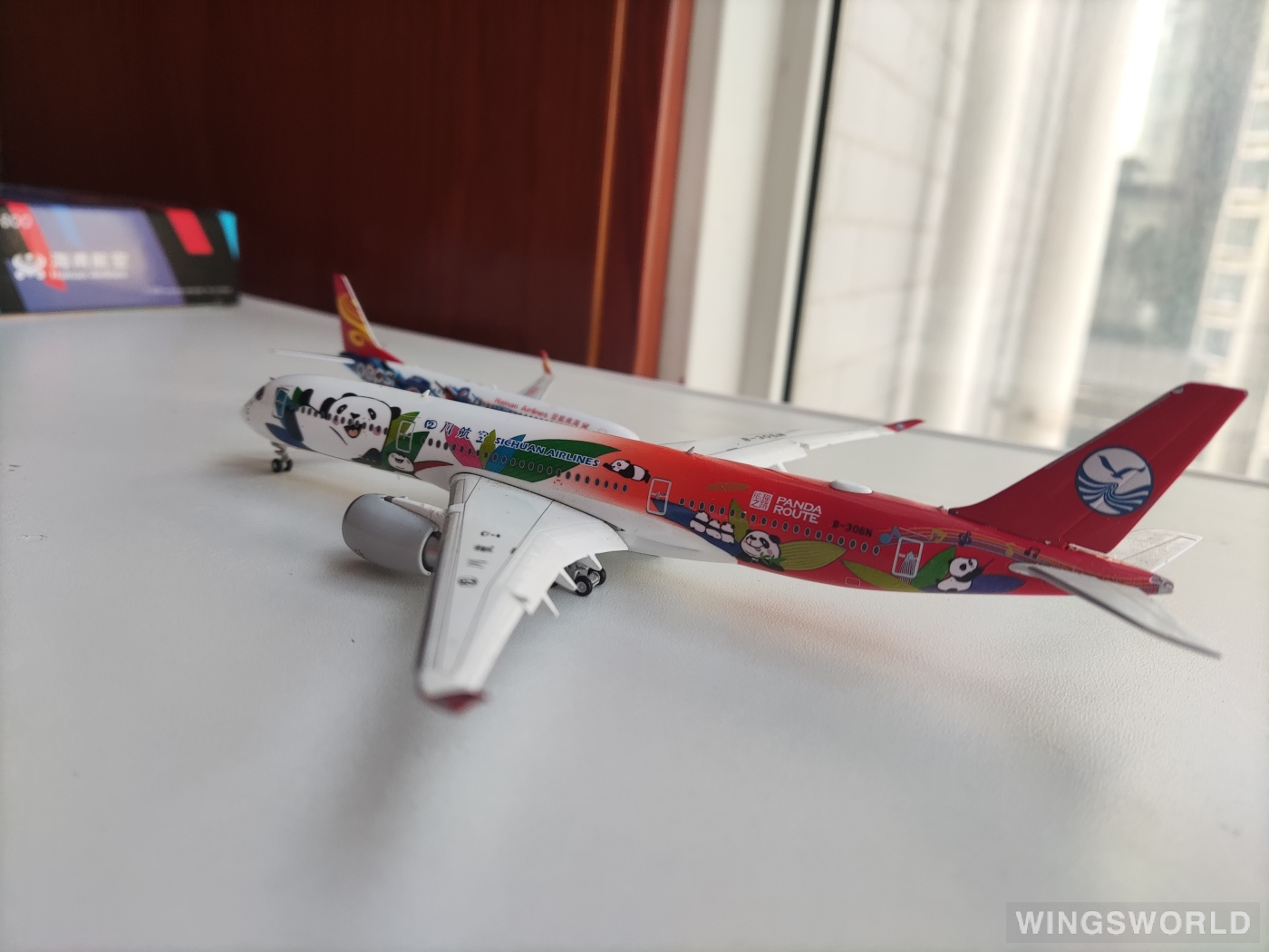 JC Wings 1:400 LH4145A Sichuan Airlines 四川航空 Airbus A350-900 B-306N