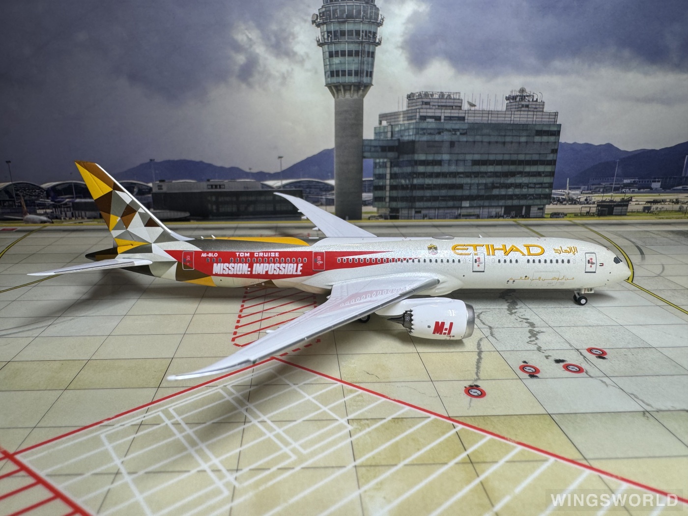 NGmodels 1:400 NG55117 Etihad Airways 阿提哈德航空 Boeing 787-9 A6-BLO