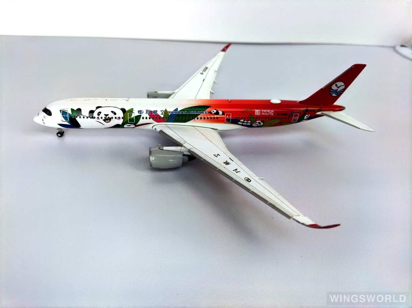 JC Wings 1:400 LH4145A Sichuan Airlines 四川航空 Airbus A350-900 B-306N