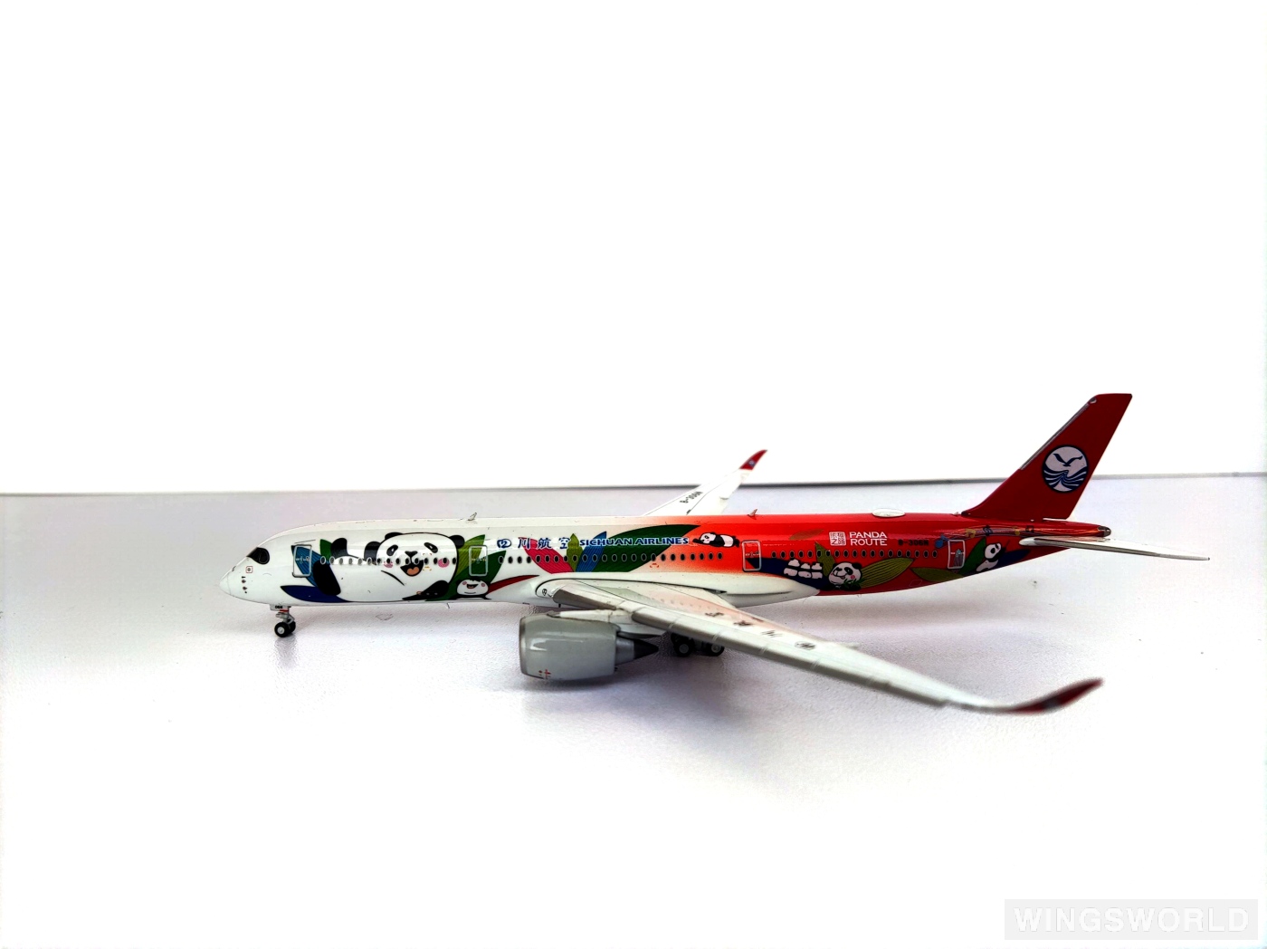 JC Wings 1:400 LH4145A Sichuan Airlines 四川航空 Airbus A350-900 B-306N