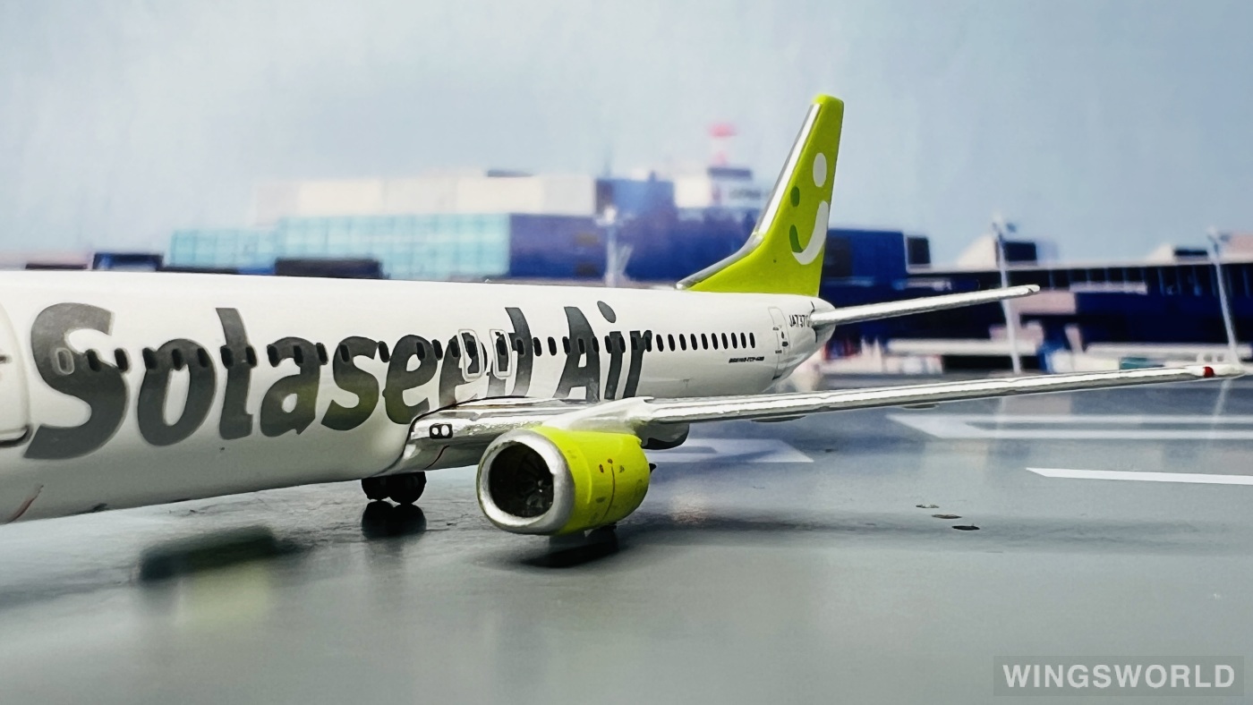 Geminijets 1:400 GJSNJ1240C Solaseed Air 空之子航空 Boeing 737-400 JA737G