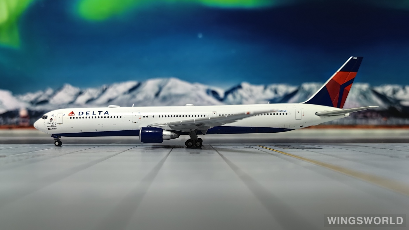 Geminijets 1:400 GJDAL2153 Delta Air Lines 达美航空 Boeing 767-400 N842MH