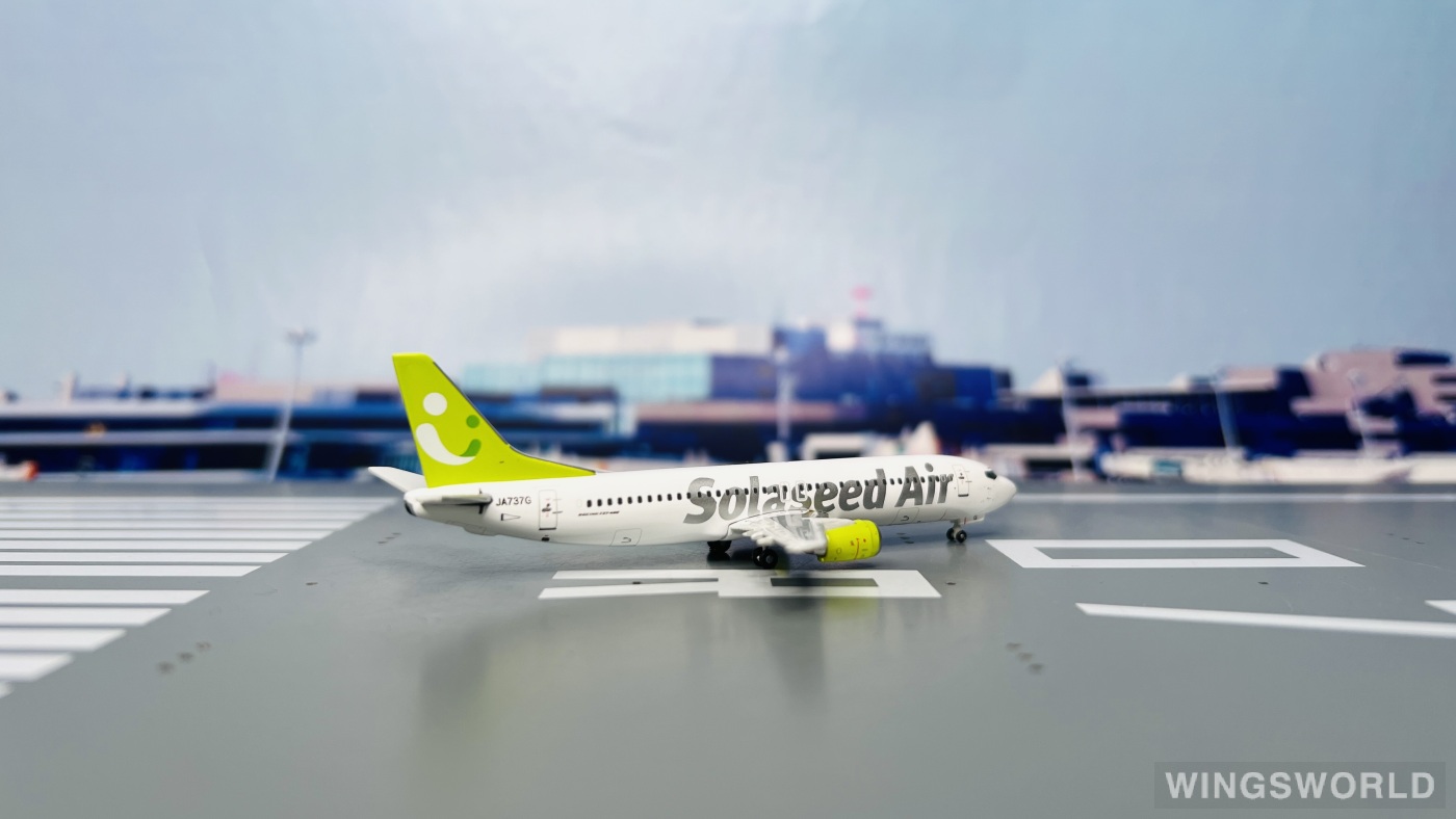 Geminijets 1:400 GJSNJ1240C Solaseed Air 空之子航空 Boeing 737-400 JA737G