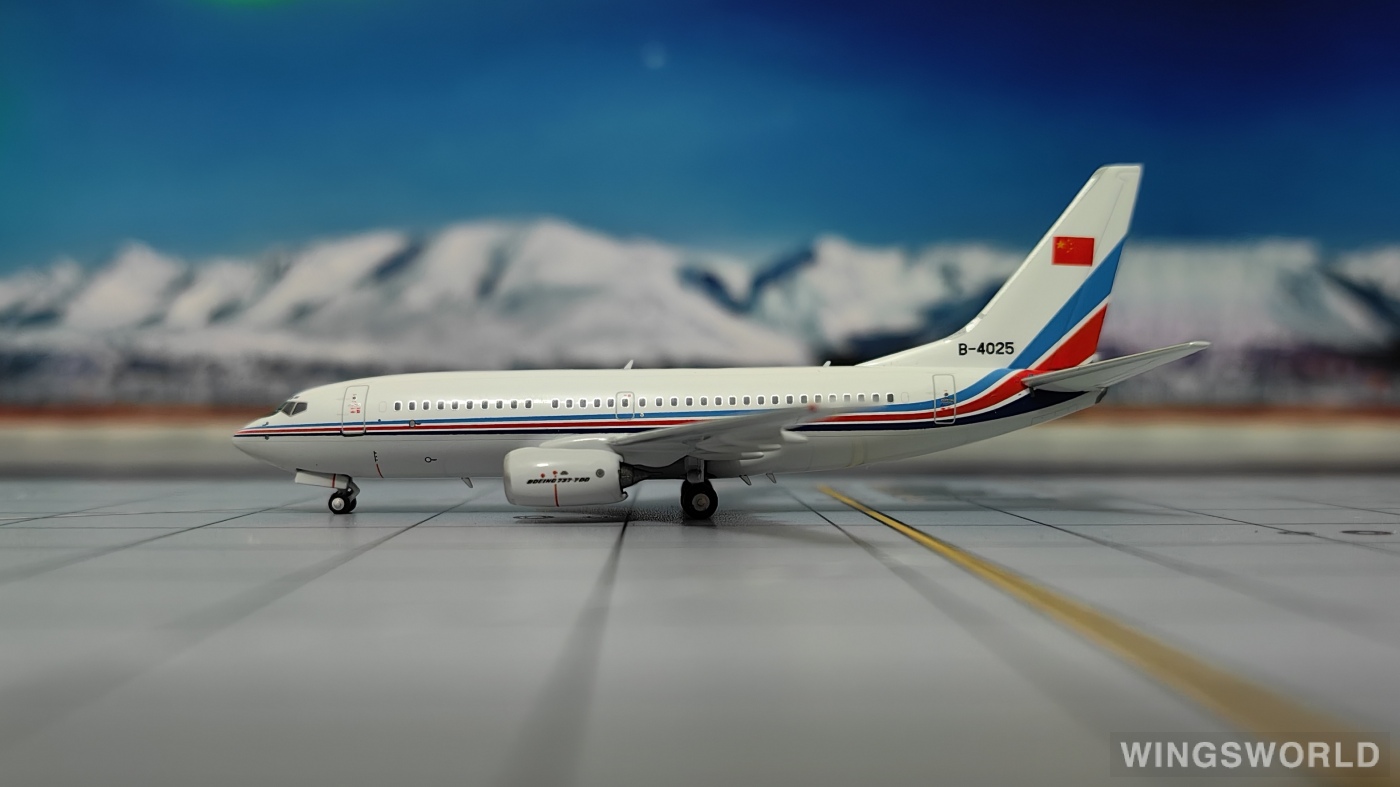 NGmodels 1:400 NG77039 PLAAF 中国空军 Boeing 737-700 B-4025