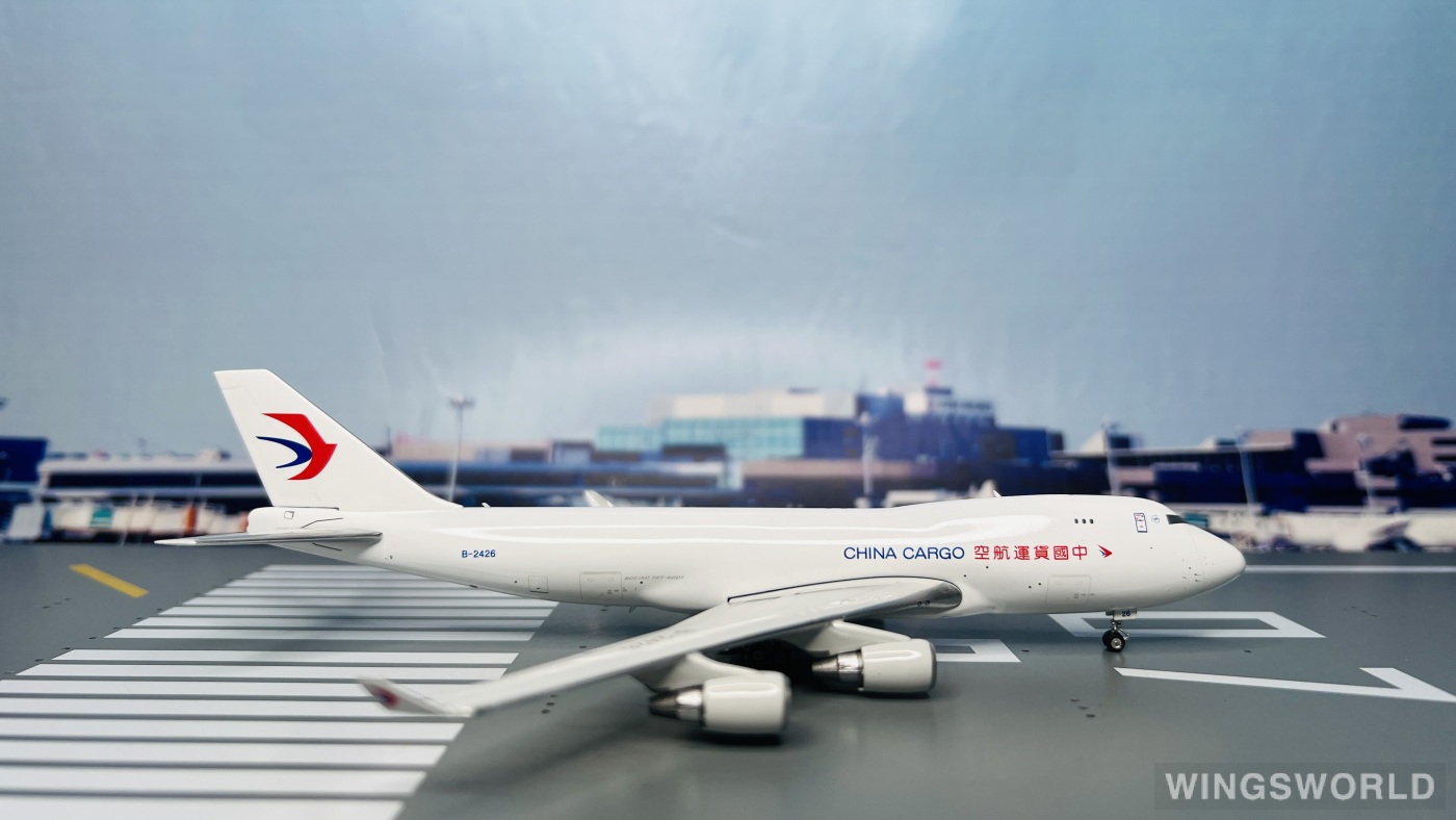 phenix 1/400 CHINA CARGO 中國貨運航空 B747−400 China Airlines Cargo B747-400F B-18709 Phoenix Model 1:400