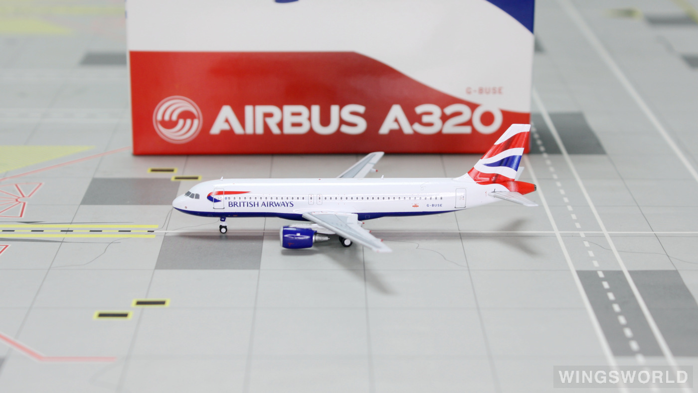 C Model 1:400 C0006 British Airways 英国航空 Airbus A320 C-BUSC