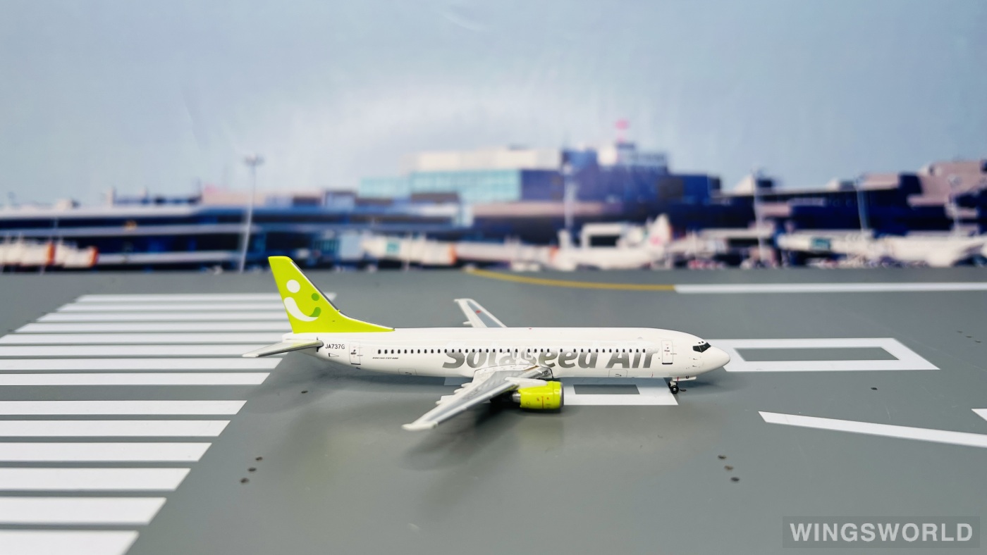 Geminijets 1:400 GJSNJ1240C Solaseed Air 空之子航空 Boeing 737-400 JA737G