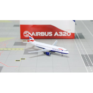 British Airways 英国航空 Airbus A320 C-BUSC  C0006 C Model 1:400
